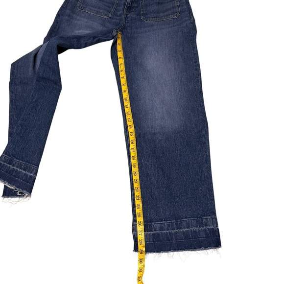 NWT Madewell Emmett Wide-Leg Jean: Let Down Hem Edition Sz 29W - Picture 10 of 12